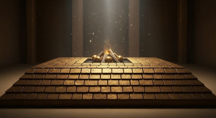 광야에 새워진 놋 제단